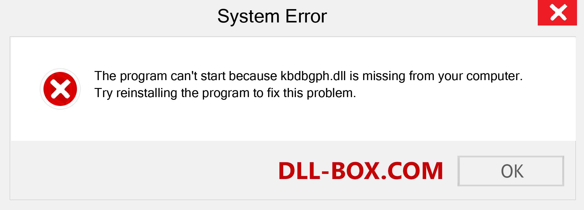  kbdbgph.dll file is missing?. Download for Windows 7, 8, 10 - Fix  kbdbgph dll Missing Error on Windows, photos, images